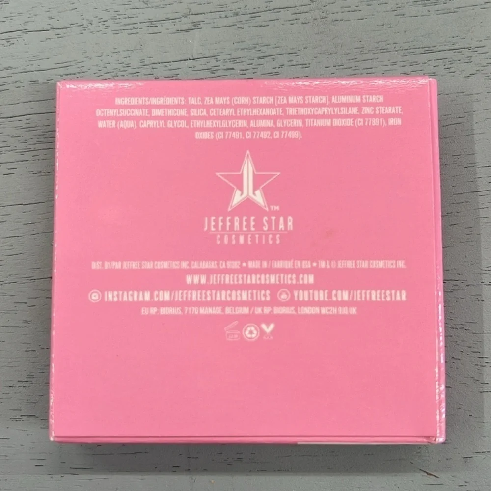NIB Jeffree Star Eyeshadow Yak Farm